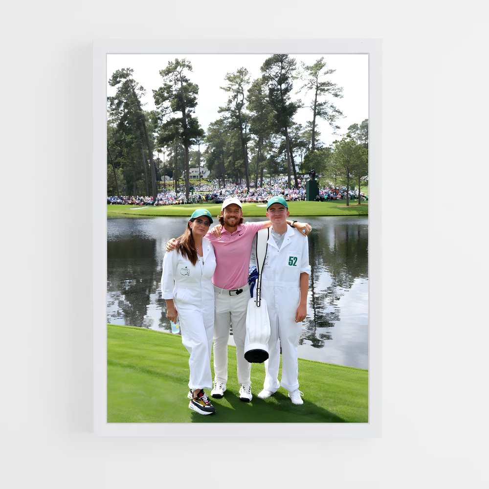 Poster L'Étreinte du Lac – affiche Golf (vue 3)